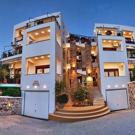 Panorama Apartments Plomari Luaran gambar