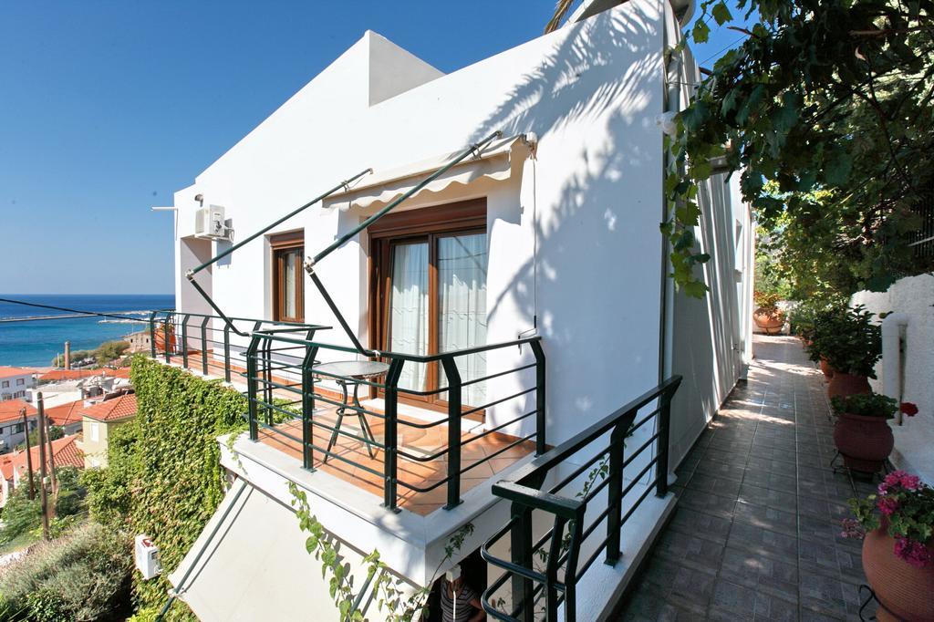 Panorama Apartments Plomari Luaran gambar