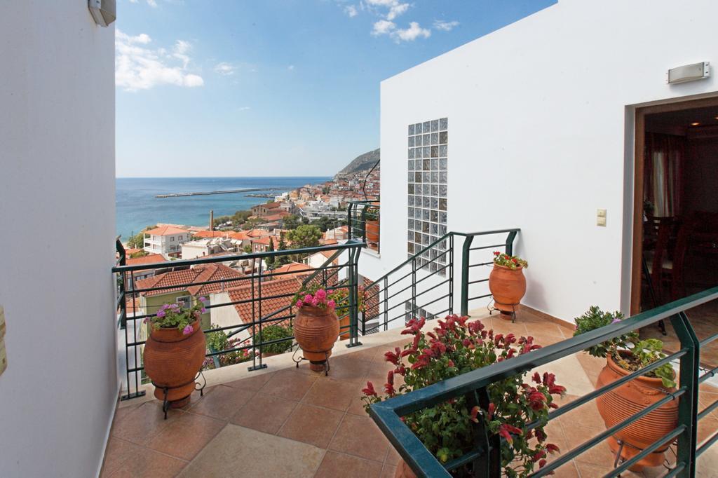 Panorama Apartments Plomari Luaran gambar