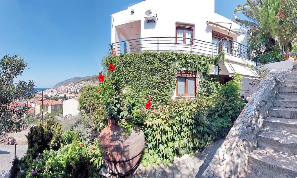 Panorama Apartments Plomari Luaran gambar