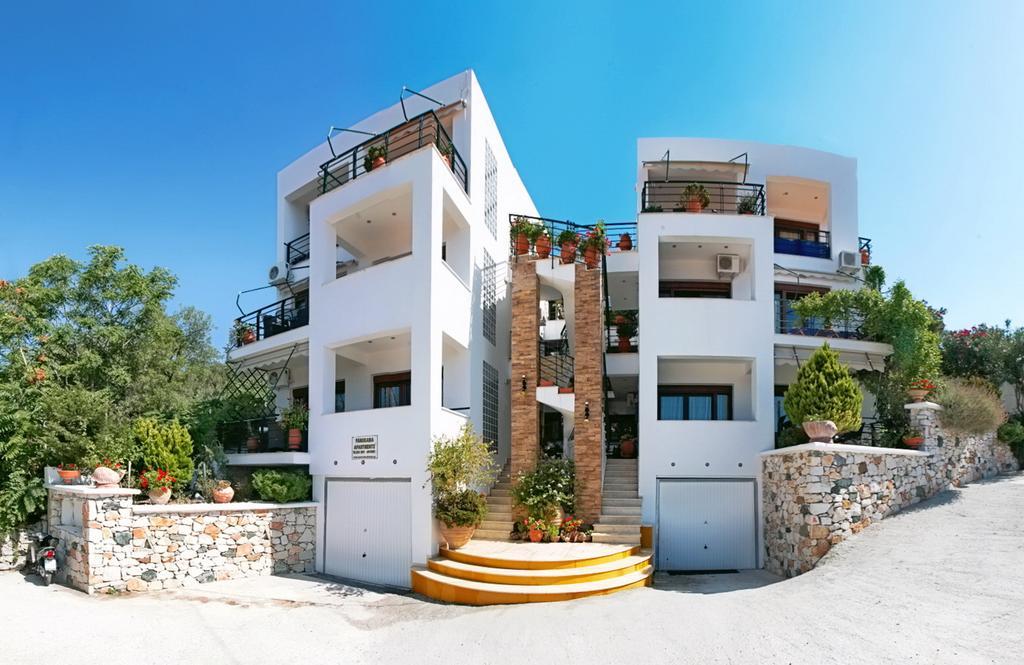 Panorama Apartments Plomari Luaran gambar