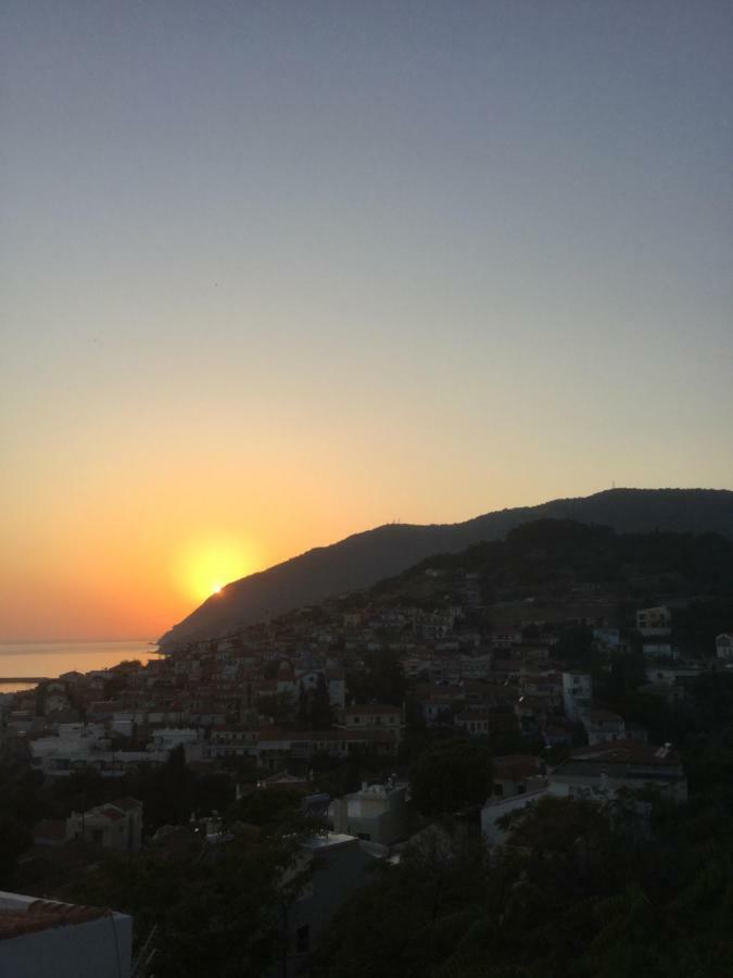 Panorama Apartments Plomari Luaran gambar